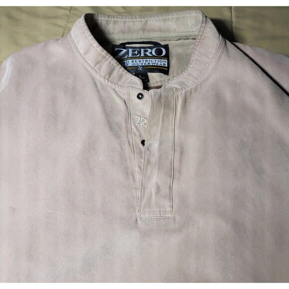 Zero Restriction Golf Outerwear Pullover Men’s Microfiber US Made Snap Windshirt - Picture 1 of 8